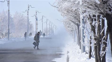 Meteoroloji, en soğuk şehri açıkladı